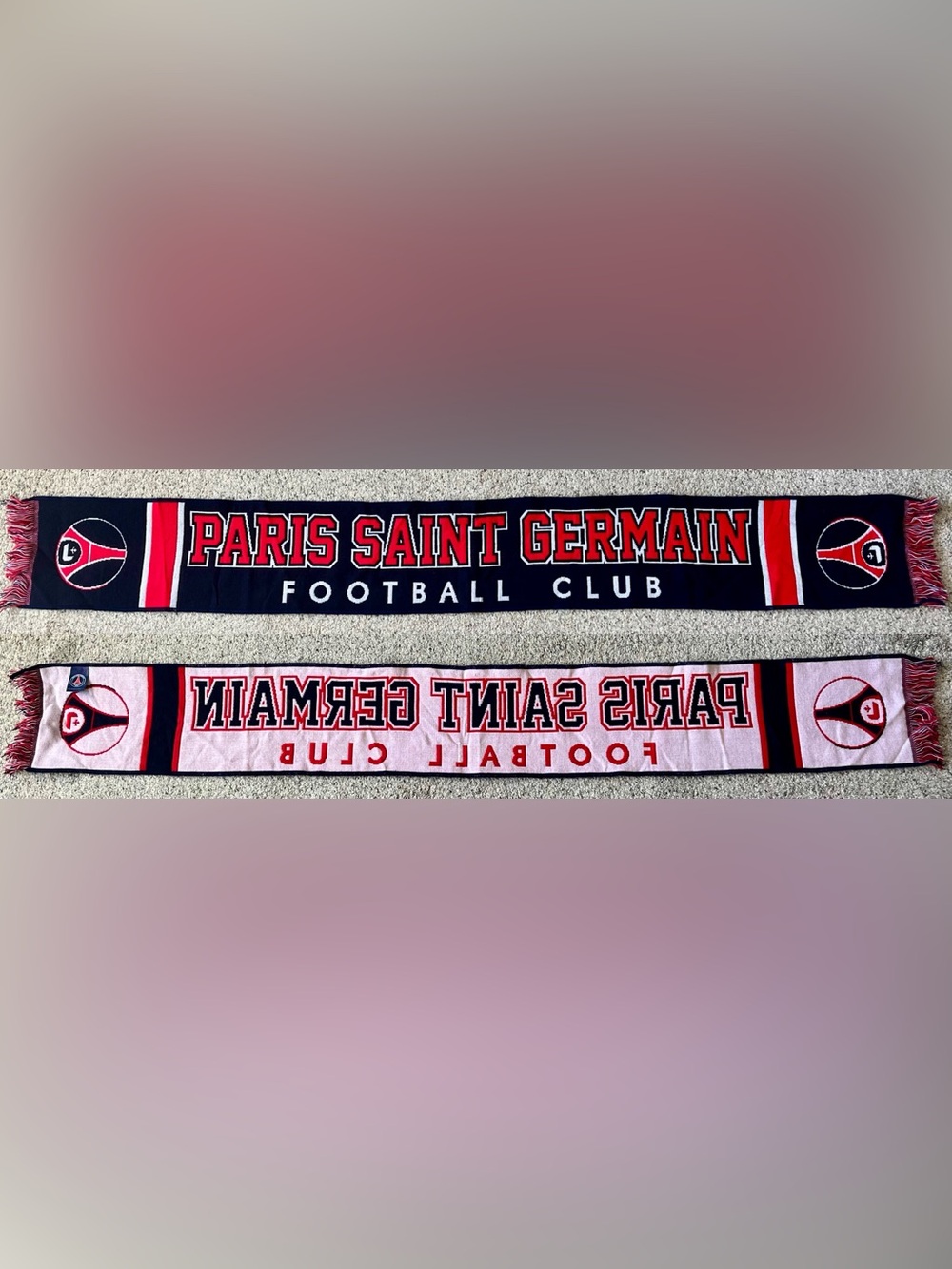 Paris Saint Germain FC PSG Soccer Scarf